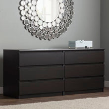 Load image into Gallery viewer, Coffee Kepner 6 Drawer Double Dresser - 701CE
