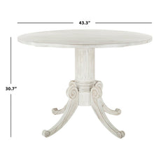 Load image into Gallery viewer, Kerwin Drop Leaf Pine Solid Wood Pedestal Dining Table
