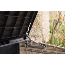 Load image into Gallery viewer, Keter 4 ft. W x 2 ft. D 30-Cu Ft Durable Resin Horizontal Shed All-Weather Outdoor Storage
