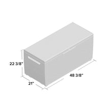 Load image into Gallery viewer, Keter Capri 80 Gallons Gallon Water Resistant Resin Lockable Deck Box with Wheels in Brown
