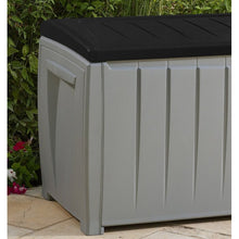 Load image into Gallery viewer, Novel 90 Gallon Resin Deck Box Organization and Storage Outdoor For Lawn Patio

