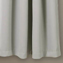 Load image into Gallery viewer, Ketterman Solid Blackout Thermal Grommet Curtain Panels, 52&quot; x 84&quot; (Set of 2)
