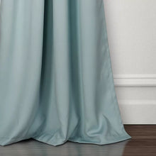 Load image into Gallery viewer, Ketterman Solid Blackout Thermal Grommet Curtain Panels, 52&quot; W x 108&quot; L, (Set of 2)
