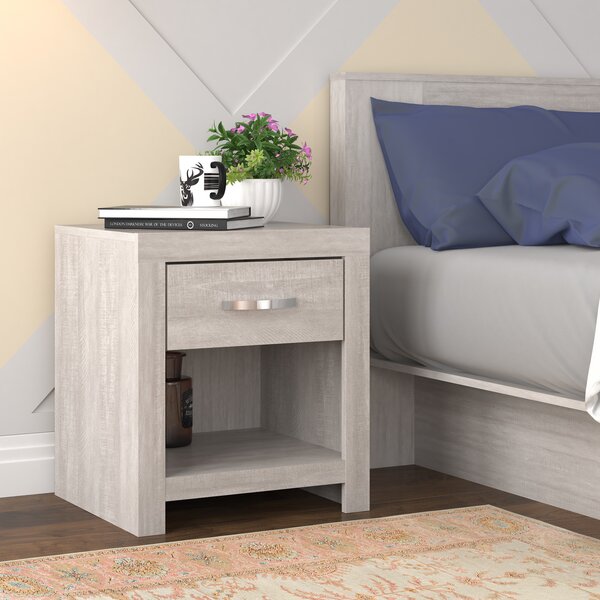 Khiran Manufactured Wood Nightstand