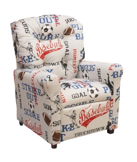 Copper Sports Kids Chair, Color: American Blue, #6152