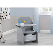Load image into Gallery viewer, Gray Kids Desk with Cup Holder (SB233)
