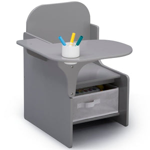 Gray Kids Desk with Cup Holder (SB233)