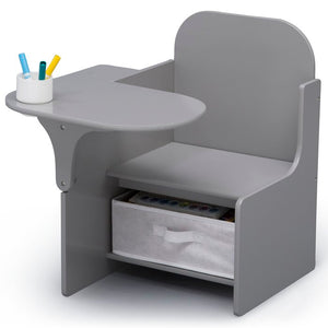 Gray Kids Desk with Cup Holder (SB233)