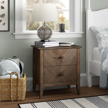 Load image into Gallery viewer, Kidsgrove 26&#39;&#39; Tall 2 - Drawer Solid Wood Nightstand
