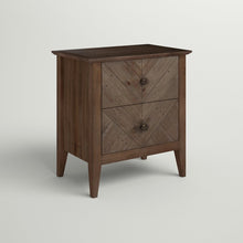Load image into Gallery viewer, Kidsgrove 26&#39;&#39; Tall 2 - Drawer Solid Wood Nightstand
