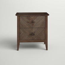 Load image into Gallery viewer, Kidsgrove 26&#39;&#39; Tall 2 - Drawer Solid Wood Nightstand
