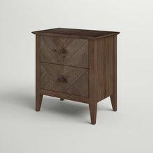 Load image into Gallery viewer, Kidsgrove 26&#39;&#39; Tall 2 - Drawer Solid Wood Nightstand
