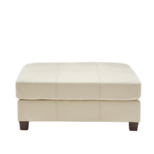 Load image into Gallery viewer, Kiernan 40&#39;&#39; Wide Faux Leather Square Cocktail Ottoman
