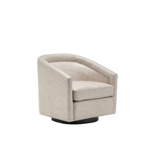 Load image into Gallery viewer, Kiersten Upholstered Swivel Barrel Chair
