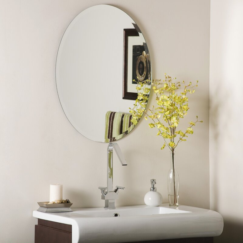 Kingsbridge Oval Bevel Frameless Wall Mirror 4604RR