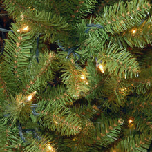 Load image into Gallery viewer, Kingswood Fir 7&#39; H Slender Green Fir Christmas Tree with 300 Lights
