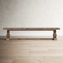Load image into Gallery viewer, Dessert Gray Kinston Solid Wood Bench
