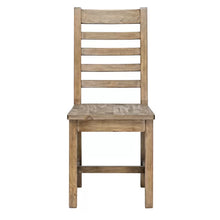 Load image into Gallery viewer, Kinston Solid Wood Ladder Back Side Chair in Weathered Brown (Set of 2)
