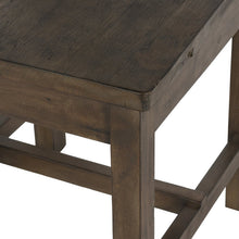 Load image into Gallery viewer, Kinston Solid Wood Ladder Back Side Chair in Weathered Brown
