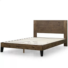 Load image into Gallery viewer, Full Kira Solid Wood Low Profile Platform Bed

