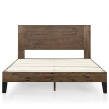 Load image into Gallery viewer, Full Kira Solid Wood Low Profile Platform Bed
