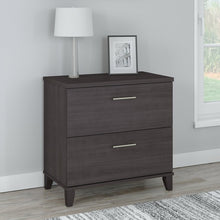 Load image into Gallery viewer, Storm Gray Kirchoff 2-Drawer Lateral Filing Cabinet 1070AH
