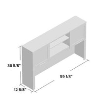 Load image into Gallery viewer, Kirchoff 37 H x 59 W Desk Hutch - 420CE
