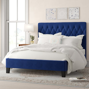 Kirtley Tufted Upholstered Low Profile Standard Bed (full) SB1735