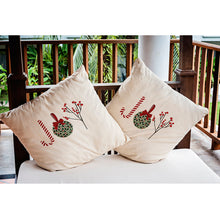 Load image into Gallery viewer, 16&quot; H x 16&quot; W Kishore Oh Joy Outdoor Square Pillow Cover &amp; Insert, (Set of 2)
