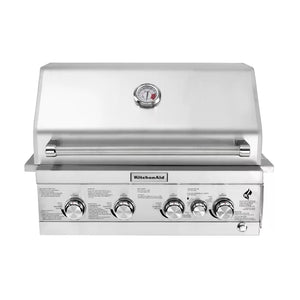 4 - Burner Built-In 61000 BTU Gas Grill