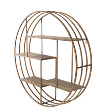 Load image into Gallery viewer, Bronze/Copper Kittle 4 Piece Circle Accent Shelf MRM3124
