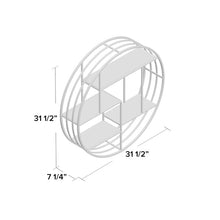 Load image into Gallery viewer, Bronze/Copper Kittle 4 Piece Circle Accent Shelf MRM3124
