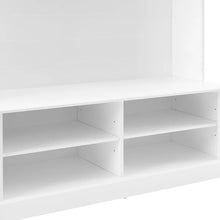 Load image into Gallery viewer, Klein 44&#39;&#39; Wide Hall Tree with Bench and Shoe Storage
