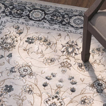 Load image into Gallery viewer, Klose Power Loom Performance Light Beige/Anthracite Rug, Rectangle 8&#39; x 10&#39;
