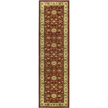 Load image into Gallery viewer, Klose Power Loom Performance Red/Ivory Rug 3&#39;3&quot; round
