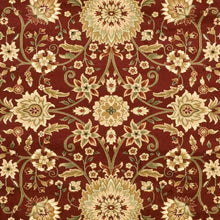 Load image into Gallery viewer, Klose Power Loom Performance Red/Ivory Rug 3&#39;3&quot; round
