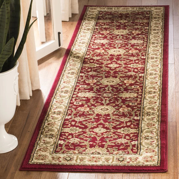 Klose Power Loom Performance Red/Ivory Rug 3'3
