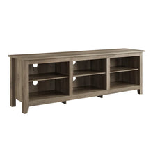 Load image into Gallery viewer, Gray Wash Kneeland TV Stand for TVs up to 78&quot;
