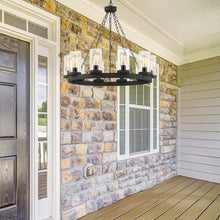 Load image into Gallery viewer, Knowle 10 - Light Outdoor Chandelier
