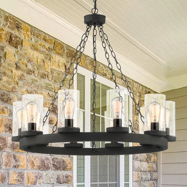 Knowle 10 - Light Outdoor Chandelier