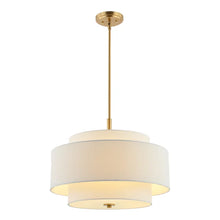 Load image into Gallery viewer, Koeller 3 - Light Shaded Drum Pendant
