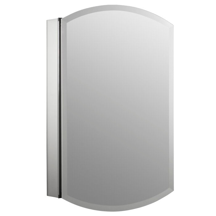 Archer Single Door Frameless Mirrored Medicine Cabinet