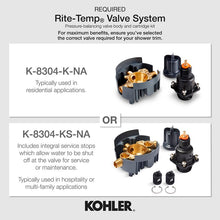 Load image into Gallery viewer, K-TS395-4-2BZ Kohler Devonshire Rite-Temp Bath and Shower Trim Set with Slip-Fit or NPT Spout, Valve Not Included 5508RR
