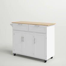 Load image into Gallery viewer, Kohn 47.75&#39;&#39; Wide Rolling Kitchen Island
