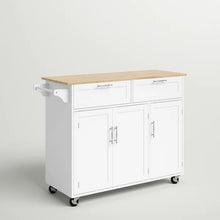 Load image into Gallery viewer, Kohn 47.75&#39;&#39; Wide Rolling Kitchen Island

