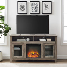 Load image into Gallery viewer, Kohn TV Stand for TVs up to 65&quot; with Fireplace Included
