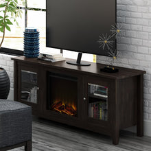 Load image into Gallery viewer, Kohn TV Stand for TVs up to 65&quot; with Fireplace Included
