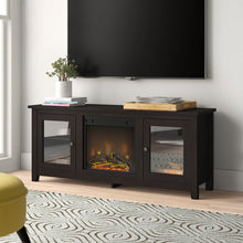 Load image into Gallery viewer, Kohn TV Stand for TVs up to 65&quot; with Fireplace Included
