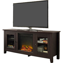 Load image into Gallery viewer, Kohn TV Stand for TVs up to 65&quot; with Fireplace Included
