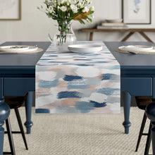 Load image into Gallery viewer, Kraemer Brush Strokes Abstract Table Runner, 72&quot; x 16&quot;
